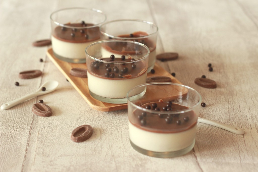 Pana Cotta et sauce chocolat Jivara 20