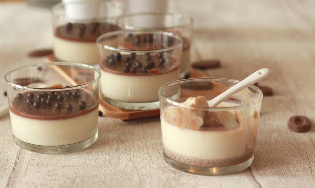 Pana Cotta et sauce chocolat Jivara 22