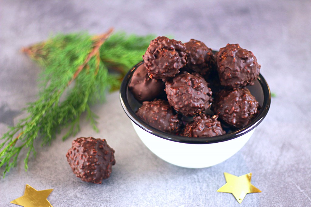 Truffes au chocolat - Blog cuisine avec du chocolat ou Thermomix